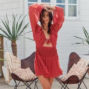 Free People Della Sole Mini Dress